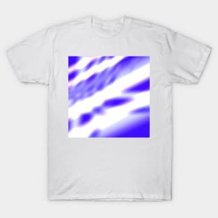 purple white abstract texture T-Shirt